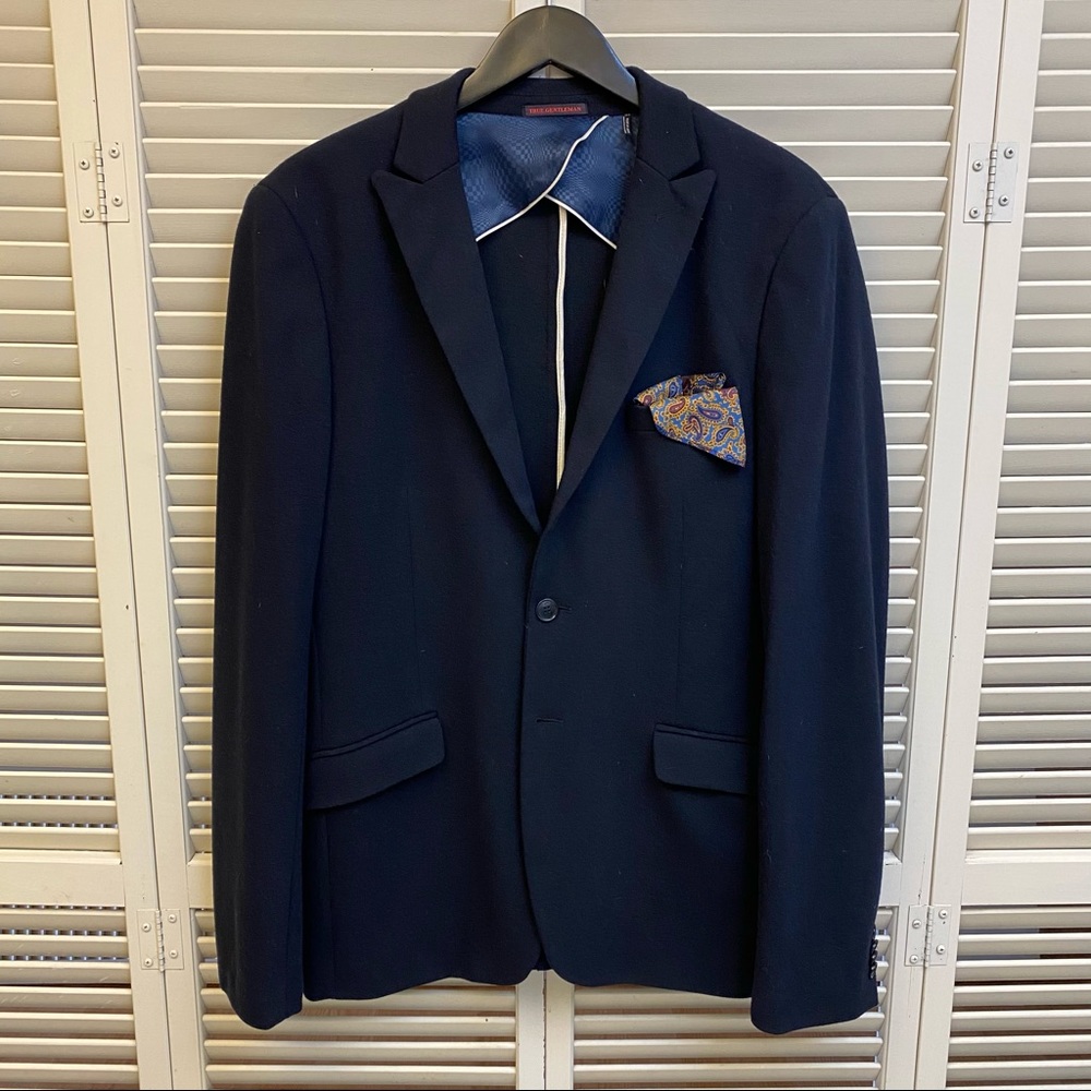 Scotch & Soda Navy Sport Coat